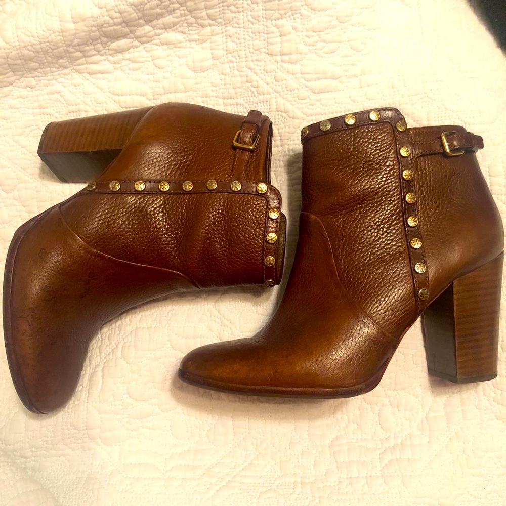Tory Burch Brown Booties